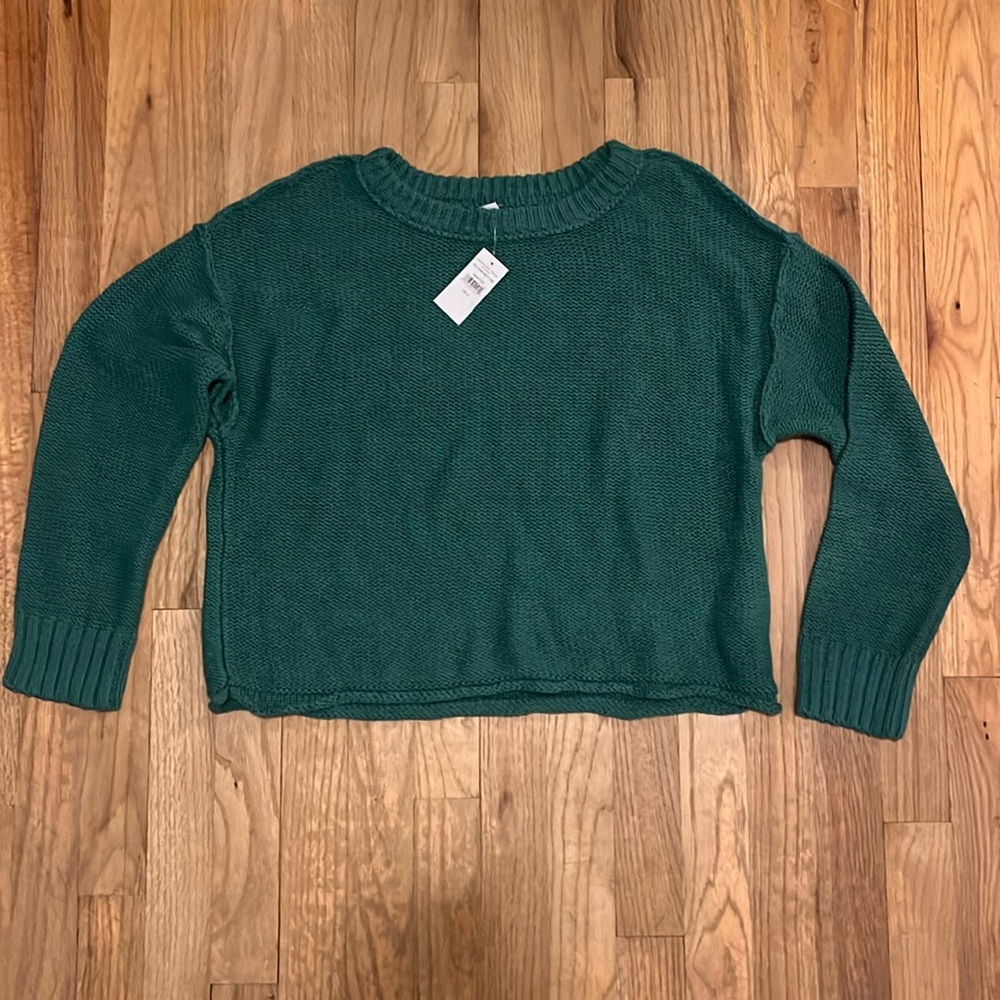 NWT AEO cropped sweater